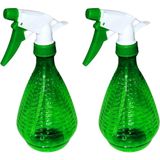 Concorde Plantenspuit/waterverstuiver - 2x - groen - 500 ml