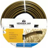 Hendrik Jan Tuinslang 15 meter - anti knik - 13mm - met koppelstukken/spuitstuk set