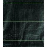 Hendrik Jan Anti worteldoek/onkruiddoek  - 2x verpakking - zwart - 5 x 4 meter