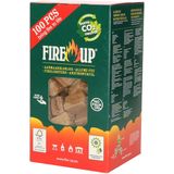 Fire-up Barbecue aanmaakblokjes - 200x - bruin - reukloos - niet giftig - BBQ