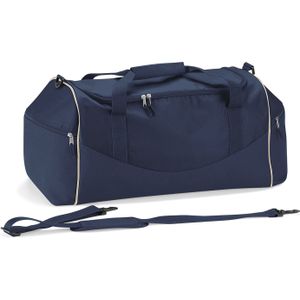 Quadra Reistas/weekendtas/sporttas model Holiday - 62 x 30 x 30 cm - 3 vakken - navy/naturel