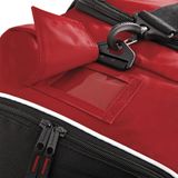 Quadra Reistas/weekendtas/sporttas model Holiday XXL - 85 x 38 x 35 cm - 3 vakken - rood/zwart