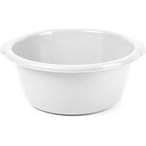 Afwasbak teil - 15 liter - wit - kunststof - 45,5 x 42,5 x 17 cm