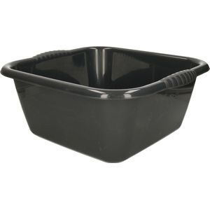 Afwasbak teil - 15 liter - antraciet - kunststof - 41 x 39 x 16,5 cm