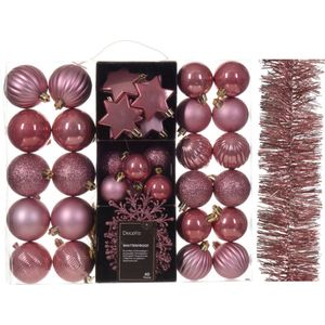 Kerstslinger Norton groen 15LED D20xL180cm - Kerstverlichtin