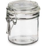 Weckpot/inmaakpot - 4x - 250 ml - glas - met beugelsluiting - incl. etiketten