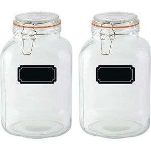 Vershouddozen - Transparant - Plastic - Set van 3