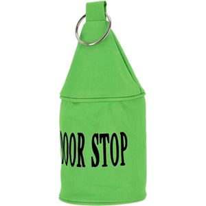 Esschert deurstopper Neon - 2,5 kg - canvas - groen - 13 x 13 x 28.5 cm