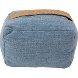 Cosy & Trendy Deurstopper - 2x - 0.22 Kg - Denim Blauw - Oppak Lus - 15 X 10 cm