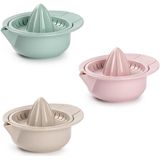 Plasticforte Sinaasappelpers/citruspers - Handmatig - kunststof - 18 x 10 cm - mintgroen