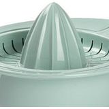Plasticforte Sinaasappelpers/citruspers - Handmatig - kunststof - 18 x 10 cm - mintgroen