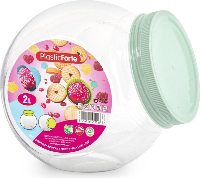 Vershouddozen - Transparant - Kunststof - Set van 3