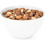 Plasticforte Kommetjes/schaaltjes - dessert/ontbijt - kunststof - D15 x 8 cm/840 ml - Ivoor wit