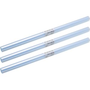 Herma kaftfolie voor schoolboeken - 3x stuks - transparant - 6 meter