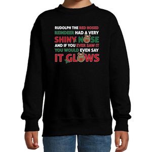 Bellatio - Rudolf Rendier - Sweater - Zwart - Katoen/Polyester