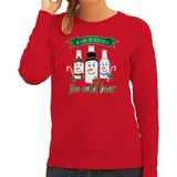 Bellatio Decorations - Sweater - Rood - Katoen/Polyester