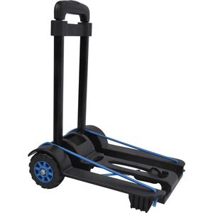 Steekwagen transport trolley - kunststof/metaal - max 50 kilo - opvouwbaar