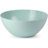 Plasticforte Serveerschaal/saladeschaal - D26 x H12 cm - kunststof - mintgroen - 3500 ml