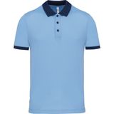 Proact Poloshirt Sport Pro premium quality - lichtblauw navy - mesh polyester stof - voor heren
