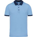 Proact Poloshirt Sport Pro premium quality - lichtblauw navy - mesh polyester stof - voor heren