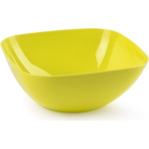 Plasticforte Serveerschaal/saladeschaal - D28 x H11 cm - kunststof - groen - 4800 ml