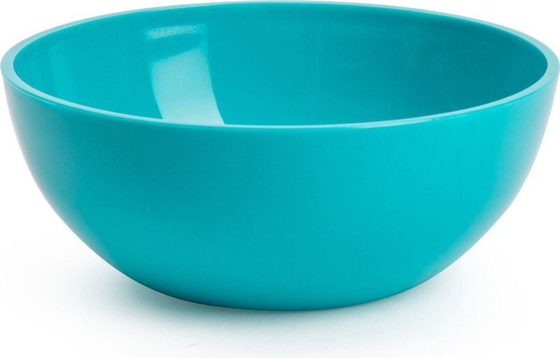 Plasticforte kommetjes/schaaltjes - dessert/ontbijt - kunststof - D12 x H5 cm - blauw - BPA vrij