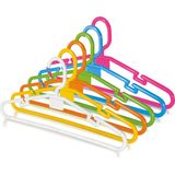 Kledinghangers Montana For Kids - 18x - gekleurd - kunststof - 32,6 cm - Kledinghangers