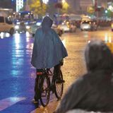 Benson - Regenponcho - Blauw - PVC - 2x