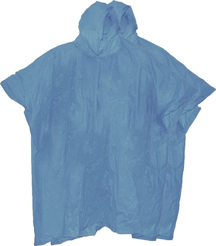 Benson - Regenponcho - Blauw - PVC - 2x