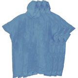 Benson - Regenponcho - Blauw - Herbruikbaar - PVC - 4x