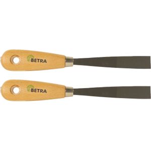 Betra Plamuurmes - 2x - werkbreedte 20 mm - staal - hout