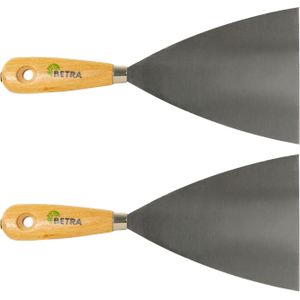 BETRA - Plamuurmessen - Bruin - Stalen Blad - 2 Stuks