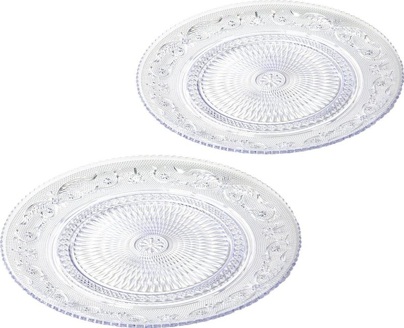 Borden - Set van 6 - Wit - Porselein