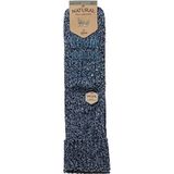 Apollo - Wollen Huissokken - Donkerblauw - Anti Slip Sokken - Warme Winter Sokken