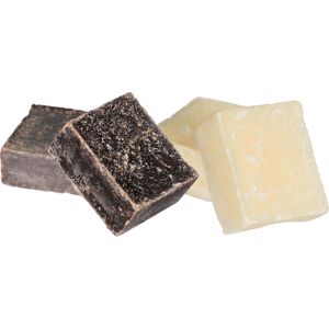 Ideas4seasons Amberblokjes/geurblokjes - cashmere en ylang ylang - 6x stuks - huisparfum