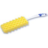 Radiatorborstel set - 2-delig - flexibel - 72 cm - schuimspons - 46 cm