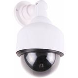 Benson Dummy Beveiligings Camera - 2x - Led dome - kunststof - realistisch - binnen en buiten