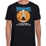 Bellatio Decorations Verkleed t-shirt voor heren - Hannibal - a team - tv serie - i love it when