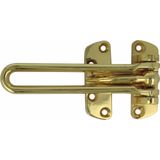 AMIG deurbeveiliging set - kierstandhouder met deurspion - messing - deurdikte 15 tot 25mm