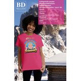 Bellatio Decorations Apres ski t-shirt dames - meer of minder schnaps - roze - wintersport -Wilders