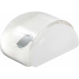 AMIG Deurstopper/deurbuffer - 4x - D42mm - zelfklevend - transparant