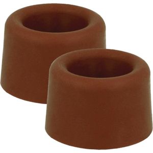 AMIG Deurstopper - Bruin - Rubber - 4x