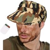 Schmink en Grime - Camouflage - Bruin/Groen - Waterbasis - Voor Volwassenen