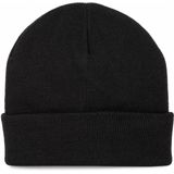 K-up Hats Wintermuts Scandinavian - zwart - thinsulate voering - heren/dames - gerecyled materiaal - Dames/Herenmuts