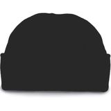 K-up Hats Wintermuts Beanie Yukon - Zwart - Heren/Dames - Sterk/Zacht/Licht Gebreid 100% Acryl