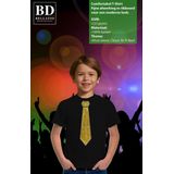 Bellatio Decorations - Verkleed T-Shirt - Blauw - Katoen