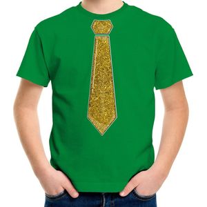 Bellatio Decorations - Verkleed T-shirt - Groen - 100% Katoen