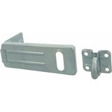 AMIG Overvalsluiting/kistoverval - 2x - voor hangsloten - 118 x 45mm - verzinkt staal - inclusief schroeven