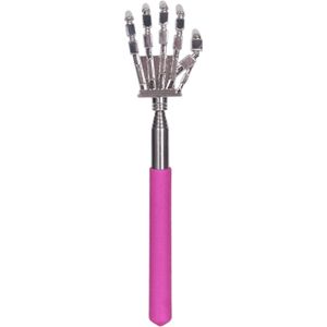 Concorde - Uitschuifbare Rugkrabber - Roze - Metaal - Handmatig