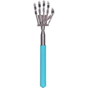 Concorde - Rugkrabber - Blauw - Metaal - Uitschuifbaar